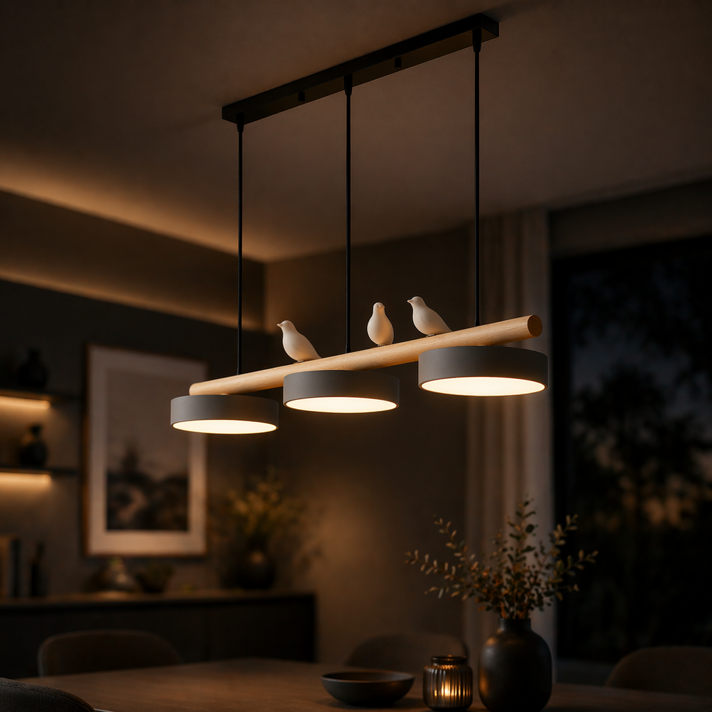 Aurelian Dove Pendant Chandelier